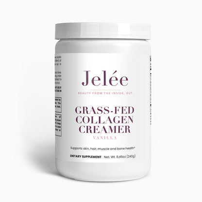 Jelée Grass-Fed Collagen Creamer, Vanilla — 240g jar