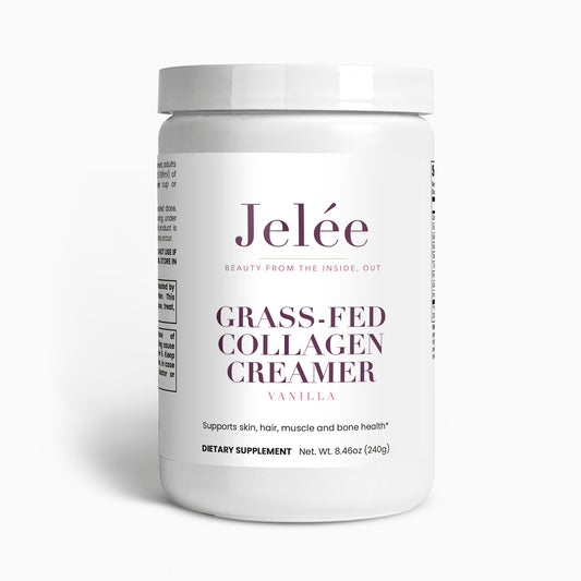 Jelée Grass-Fed Collagen Creamer, Vanilla — 240g jar