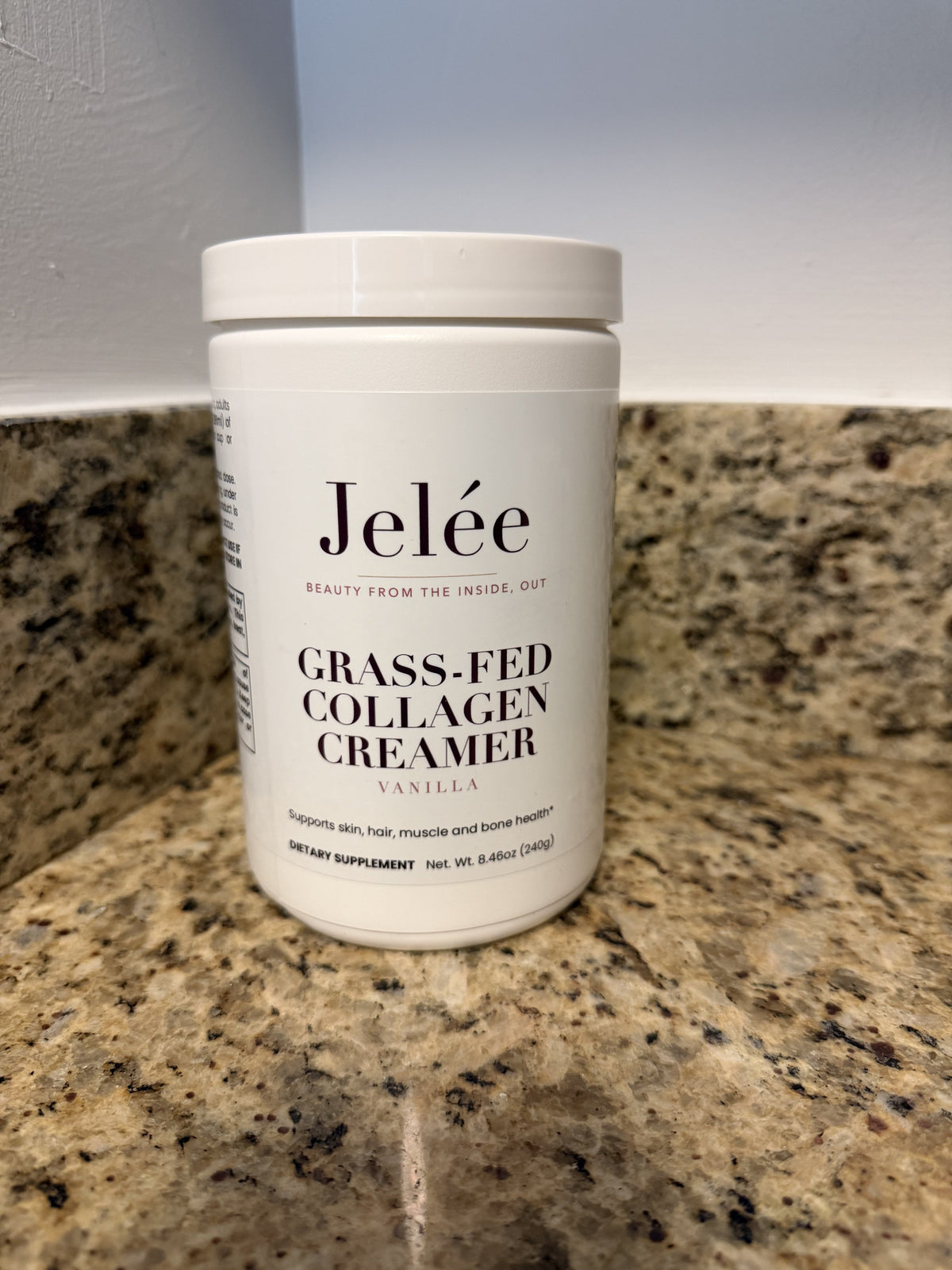 Jelée Collagen Creamer — the real jar