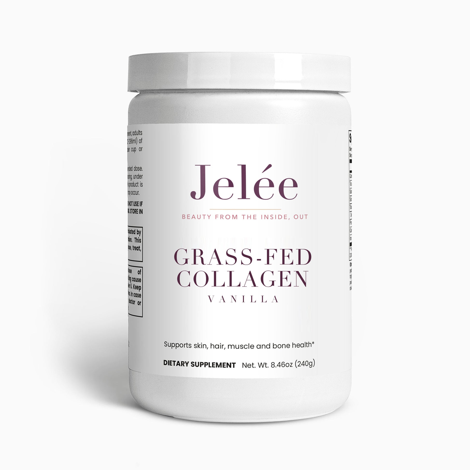 Jelée Collagen — Grass-Fed Collagen, Vanilla